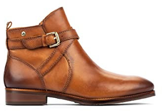 Pikolinos Flache Stiefeletten in Leder ROYAL für Frauen Farbe Marrón