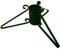 Garden Pride Christmas Tree Stand - 4 Base - Metal - Solid Steel - Plastic Coated (Green)