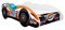 Kinderbett mit Absturzsicherung und Lattenrost | Auto Bett F1 - TWIST CAR | 140 x 70 cm *MATRATZE GRATIS* 10 Designs |