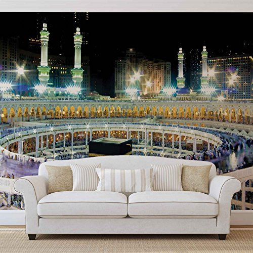 Forwall Vlies Fototapete Tapete Vliestapete Islam AF3336VEXXL (312cm x 219cm) Photo Wallpaper Mural