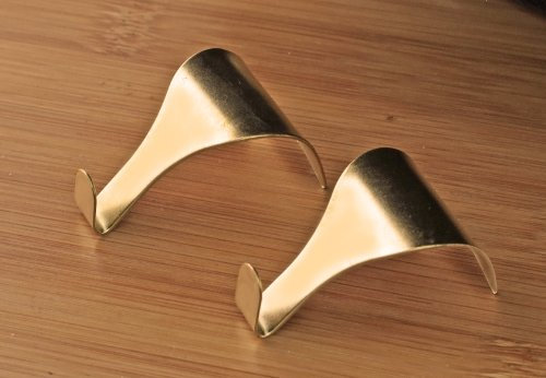 Picture Rail Hooks Brass (Pack of 10)(KTPPRB10)