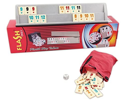 Star Oyun Aletleri Staroyun_1010129 Türkei Rommé-Set, merhfarbig