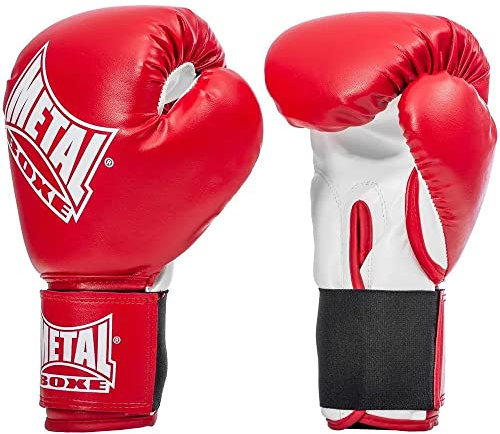 Metal Boxe PB480 Gants de Boxe Rouge 10 oz