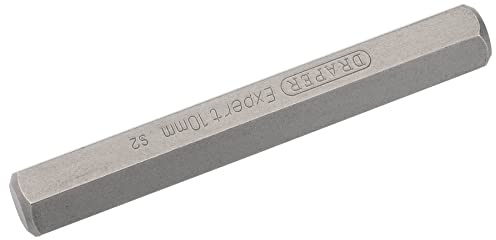 Draper 33337 Expert Hexagonal Insert Bit, 10mm x 75mm, 10mm