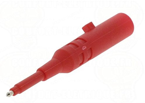 Chauvin Arnoux - Punta per test, 600 V, CAT IV, colore: rosso
