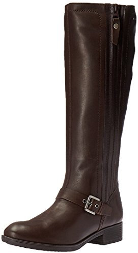Geox D Felicity ABX B, Stivali Combat Donna, Braun (COFFEEC6009), 35 EU