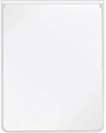 VELOFLEX 3113500 - Schutz- und Ausweishülle 89 x 110 mm, PP-Folie, mit Einreißschutz, dokumentenecht, 20 Stück