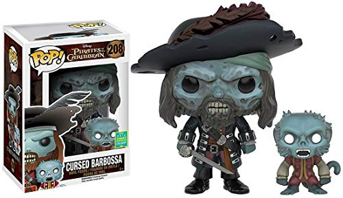 Pirates Of The Caribbean Cursed Barbossa Vinyl Figure 208 Sammelfigur Standard