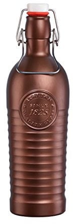 Bormioli Rocco Officina 1825 Bottiglia, Bronzo, 9x9x30 cm