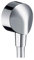 hansgrohe Fixfit E Schlauchanschluss mit Rückflussverhinderer, Chrom