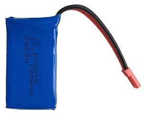 YUNIQUE GREEN-CLEAN-POWER - Rechargeable Lipo Battery 3.7V 780mAh for Drone | Compatible with Wltoys V636 V686, JJRC V686 | Optimized Performance | 58 x 33,5 x 12 mm | Blue
