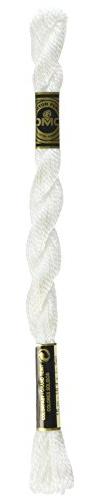 DMC 115 3-B5200 Pearl Cotton Thread, Snow White, Size 3