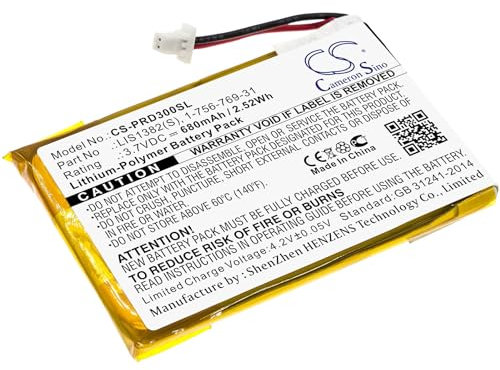 Akku für SONY PRS-300, 3.7V, 750mAh, LiPo