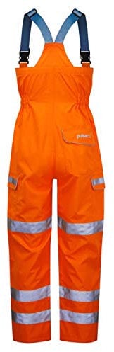 Pulsarail PR504 Waterproof Bib and Brace Overalls - L