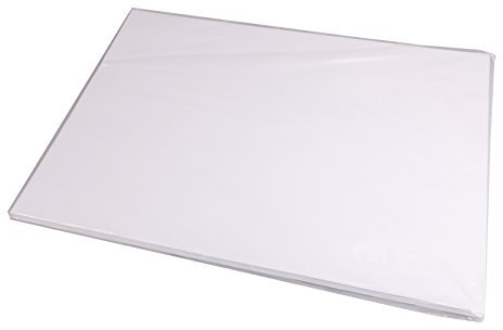 Clairefontaine 33021C Mappe Bristolkarton (25 Blatt, 924 g, 50 x 65 cm, ideal für technische Zeichen) weiß