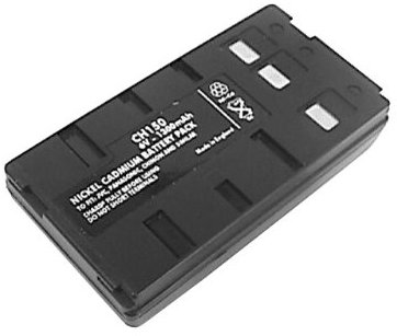 FAMEART Camcorder Battery 6v 1300mAH