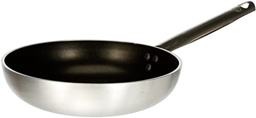 Pentole Agnelli ALSA2111BS24 Hochversenkte Bratpfanne, Aluminium, Silber, 24 cm
