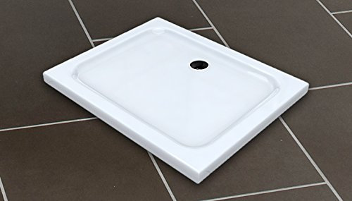 50 mm Plato de ducha 100 x 90 / Plato de ducha para la ducha ducha mampara de ducha