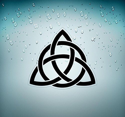 Akachafactory Aufkleber Sticker Auto Motorrad Tuning trisekel Triqueta Keltisches Symbol Trinity Trinite keltische R2