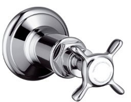 Hansgrohe Farbset Montreux für Unterputz-Absperrventil, brushed nickel, 16871820