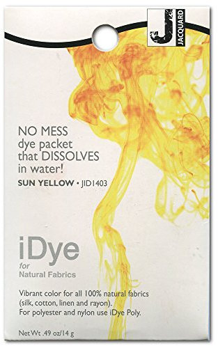 Sun Yellow Jacquard iDye Fabric Dye 14 Grams IDYE-403