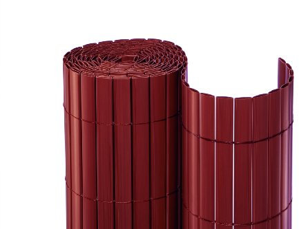 NOOR Sichtschutzmatte PVC 2,00 x 3,00 m ROT NEUHEIT!