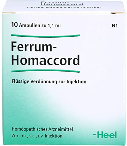 Ferrum Homaccord Ampullen 10 stk