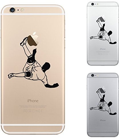 For Apple iPhone 5 5s Case, PC Hard Back + Soft TPU Bumper Clear Football Hard Cover+ Retail Package + Screen Protector film