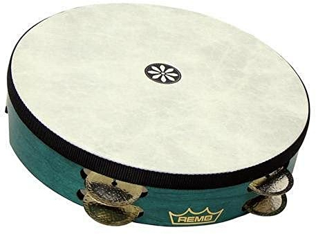 Remo TA-2512-LR Tambourin Tar-Line 30,5 cm (12 Zoll) x (2-5/8 Zoll)