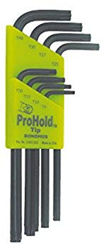 Bondhus. - Juego de 8 llaves en L Torx ProHold ProGuard (T9-T40)