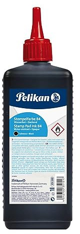 Pelikan Stempelfarbe wasserfest, 1000 ml, 1 Set, schwarz