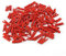 arkCRAFT Lot de 100 Mini Pinces à Linge en Bois (Rouge)