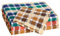 Tobeni 12 Stück Damen Taschentücher Stofftaschentücher Damentaschentücher Baumwolle Farbe Design 6 Grösse 30 cm x 30 cm