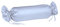fleuresse 9200 Colours Interlock Jersey Kissenbezug für Nackenrolle aus 100% Baumwolle, Oekotex Standard 100, 15 x 40 cm, blau