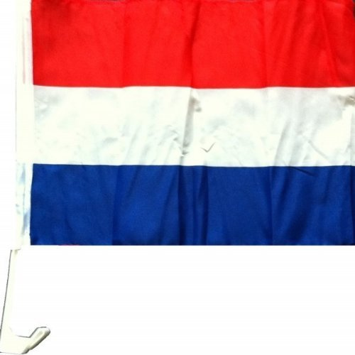 NFP 2 x Autofahne Autoflagge 45 x 30 Holland Auto Fahne Fahnen Flagge Flaggen EM 2016 mit Halterung