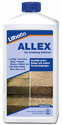 Lithofin ALLEX GRÜNBELAG-ENTFERNER 1L Gebinde Spar- Set (3)