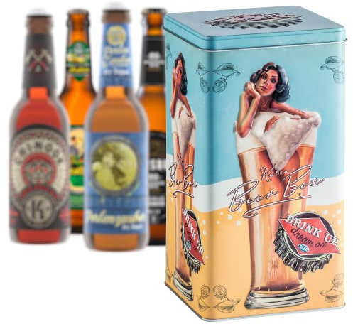 Kalea Beer Box Edition Lady in Glass | 4 x 0.33 l Bierspezialitäten