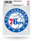 NBA klein Statische Aufkleber, SS90063, Team Logo, Einheitsgröße