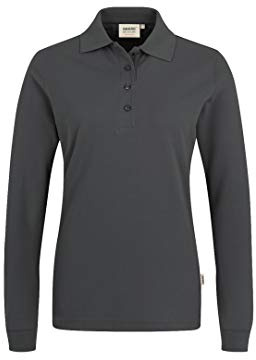 HAKRO Damen-Longsleeve-Poloshirt Performance