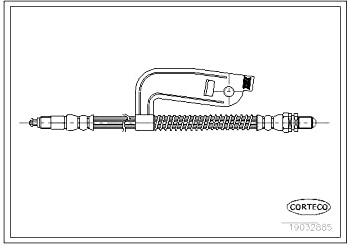 Corteco 19032885 Bremsschlauch