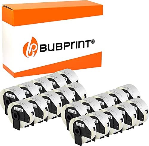 Bubprint 20 Etiketten kompatibel als Ersatz für Brother DK-11208 DK11208 für P-Touch QL1050 QL1060N QL500BW QL550 QL560 QL570 QL580N QL700 QL710W QL720NW QL810W
