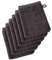 De Witte Lietaer 199527 Wellness Lot de 6 Gants de Toilette Coton Marron 15 x 22 cm