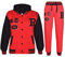 A2Z 4 Kids Unisex Girls Boys Baseball Tracksuit R Fashion - T.S Baseball FOX Red & Black 11-12