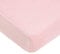 Dudu N Girlie Travel Cot Fitted Sheet - Soft Jersey Cotton, 65x95 cm, Pink (Single Pack) | Hypoallergenic & Breathable Baby Bed Sheet