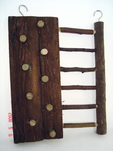 Elmato 10460 Wald-Kletterwand Leiter Rampe für Kleintiere, Zubehör 20x16cm