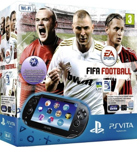 Console Playstation Vita Wifi + Fifa 12 + Carte Mémoire 4 Go pour PS Vita