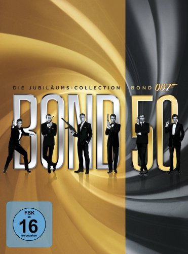James Bond – Bond 50: Die Jubiläums-Collection (ohne Skyfall) (22 Discs)