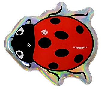 4R Quattroerre.it - 474 - Adesivo Coccinella 3D, 48 x 45 mm