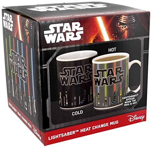 Star Wars Lightsaber Heat Change Mug (2016 Packaging), 1 Count (Pack of 1)