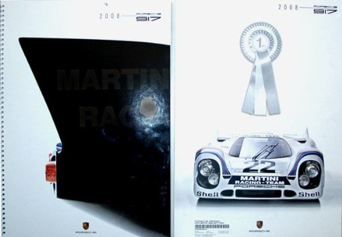 Porsche Historic Calendar Book - Collectors Edition 08 (Porsche 917 Martini Racing) - Spiralbindung